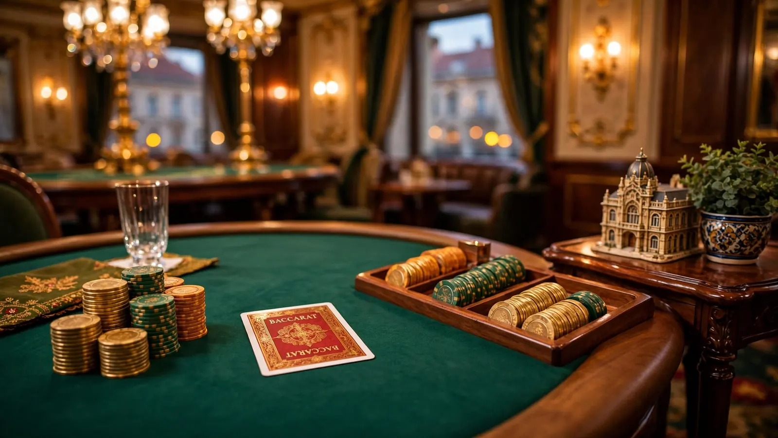Baccarat kaszinók: engedély, bónusz és kifizetés